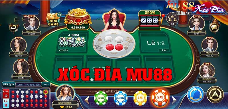 Xóc đĩa là trò chơi đặc sắc nhiều người thích